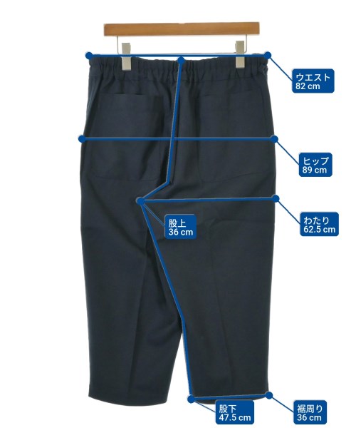 COMME des GARCONS SHIRT（コムデギャルソンシャツ）クロップドパンツ 紺 サイズ:M メンズ/2200659950024
