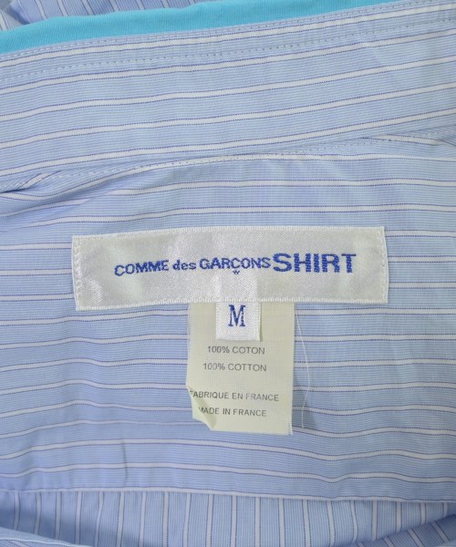 COMME des GARCONS SHIRT（コムデギャルソンシャツ）カジュアルシャツ 青 サイズ:M メンズ/2200659950130