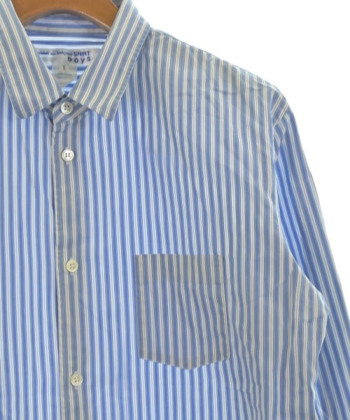 COMME des GARCONS SHIRT（コムデギャルソンシャツ）カジュアルシャツ 青 サイズ:X(XL位) メンズ/2200660267234