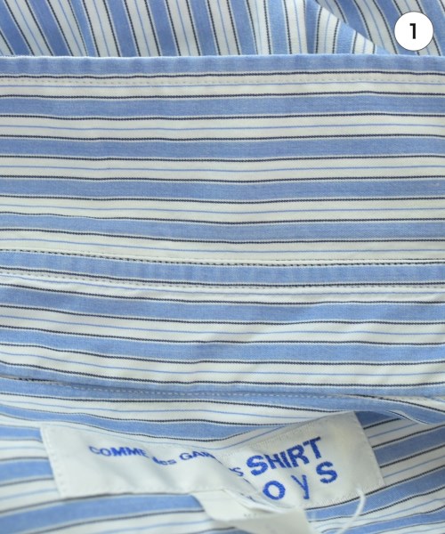 COMME des GARCONS SHIRT（コムデギャルソンシャツ）カジュアルシャツ 青 サイズ:X(XL位) メンズ/2200660267234