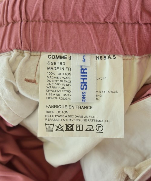 COMME des GARCONS SHIRT（コムデギャルソンシャツ）その他 ピンク サイズ:S メンズ/2200660435077