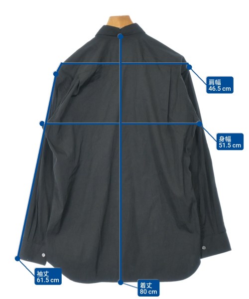 COMME des GARCONS SHIRT（コムデギャルソンシャツ）カジュアルシャツ 黒 サイズ:M メンズ/2200661419021