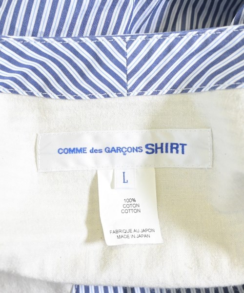COMME des GARCONS SHIRT（コムデギャルソンシャツ）カジュアルシャツ 紺 サイズ:L メンズ/2200661784020