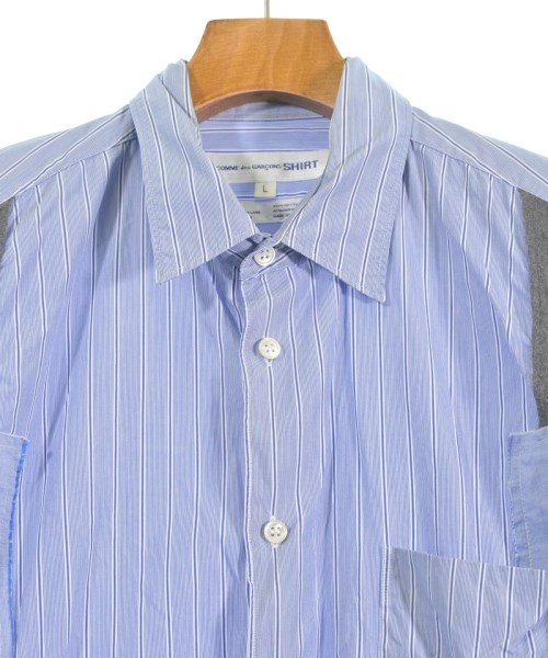 COMME des GARCONS SHIRT（コムデギャルソンシャツ）カジュアルシャツ 青 サイズ:L メンズ/2200652643138