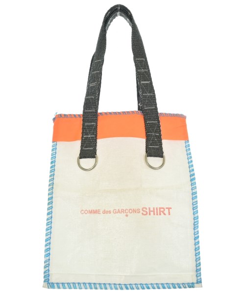 COMME des GARCONS SHIRT(コムデギャルソンシャツ)トートバッグ 白 サイズ:-/2200661876039