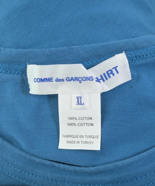 COMME des GARCONS SHIRT（コムデギャルソンシャツ）Tシャツ・カットソー 青 サイズ:XL メンズ/2200661967027
