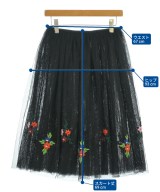 COMME des GARCONS SHIRT（コムデギャルソンシャツ）ロング・マキシ丈スカート 黒 サイズ:S レディース/2200662069010