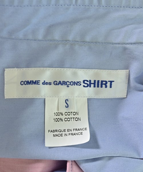COMME des GARCONS SHIRT（コムデギャルソンシャツ）カジュアルシャツ 青 サイズ:S メンズ/2200711304017