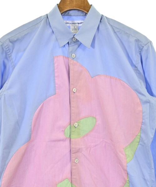 COMME des GARCONS SHIRT（コムデギャルソンシャツ）カジュアルシャツ 青 サイズ:S メンズ/2200711304017