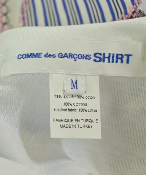 COMME des GARCONS SHIRT（コムデギャルソンシャツ）Tシャツ・カットソー 白 サイズ:M メンズ/2200711435063