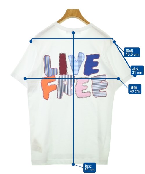 COMME des GARCONS SHIRT（コムデギャルソンシャツ）Tシャツ・カットソー 白 サイズ:M メンズ/2200711435063