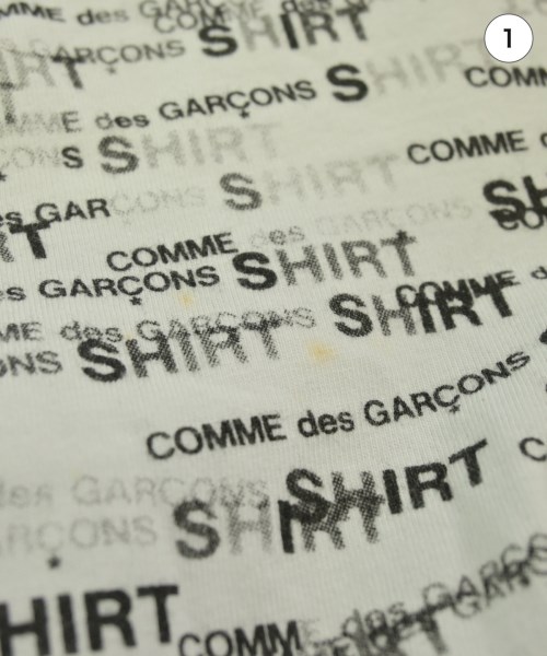 COMME des GARCONS SHIRT（コムデギャルソンシャツ）Tシャツ・カットソー 白 サイズ:M メンズ/2200711936041