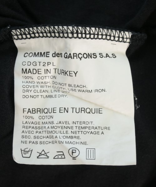 COMME des GARCONS SHIRT（コムデギャルソンシャツ）Tシャツ・カットソー 黒 サイズ:S メンズ/2200712355100