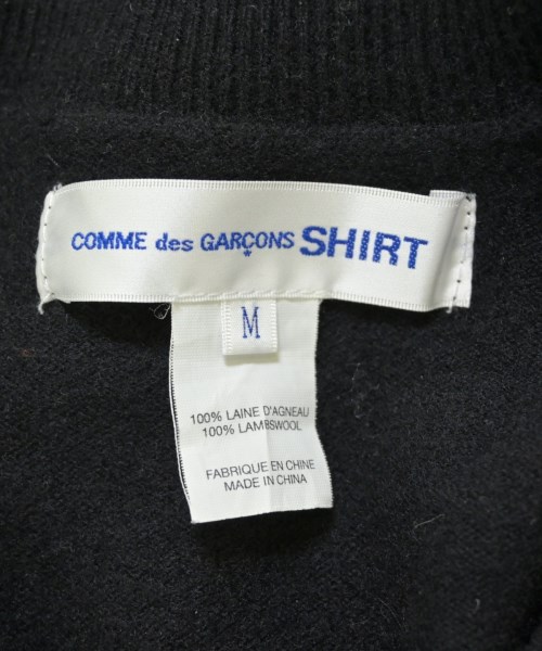 COMME des GARCONS SHIRT（コムデギャルソンシャツ）カーディガン 黒 サイズ:M メンズ/2200712728034