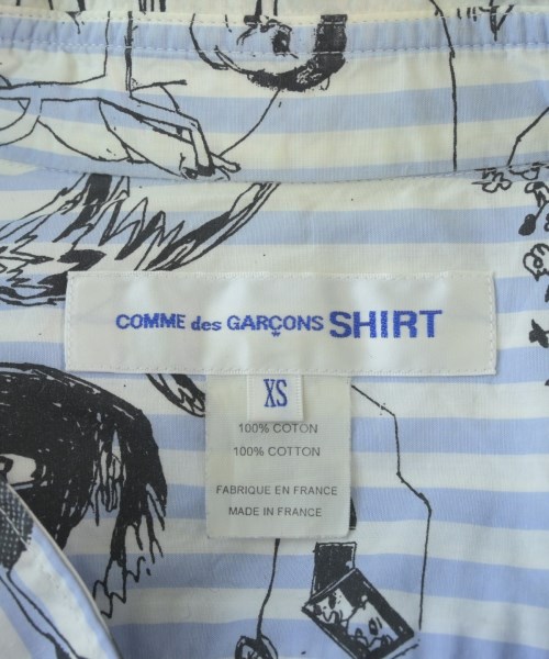 COMME des GARCONS SHIRT（コムデギャルソンシャツ）カジュアルシャツ 青 サイズ:XS メンズ/2200712728058
