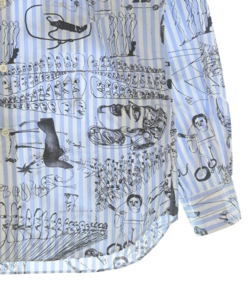 COMME des GARCONS SHIRT（コムデギャルソンシャツ）カジュアルシャツ 青 サイズ:XS メンズ/2200712728058