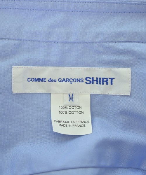 COMME des GARCONS SHIRT（コムデギャルソンシャツ）カジュアルシャツ 青 サイズ:M メンズ/2200713054019