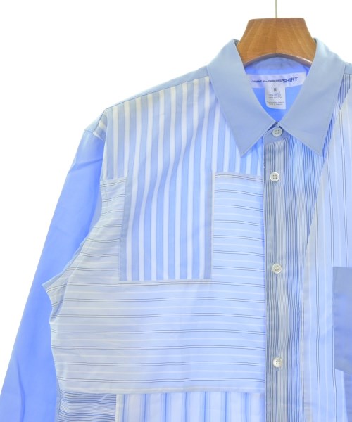 COMME des GARCONS SHIRT（コムデギャルソンシャツ）カジュアルシャツ 青 サイズ:M メンズ/2200713054019