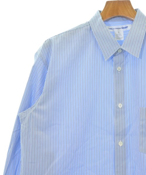 COMME des GARCONS SHIRT（コムデギャルソンシャツ）カジュアルシャツ 青 サイズ:L メンズ/2200713105018