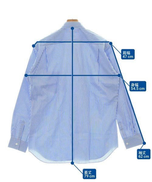 COMME des GARCONS SHIRT（コムデギャルソンシャツ）カジュアルシャツ 青 サイズ:M メンズ/2200713105025