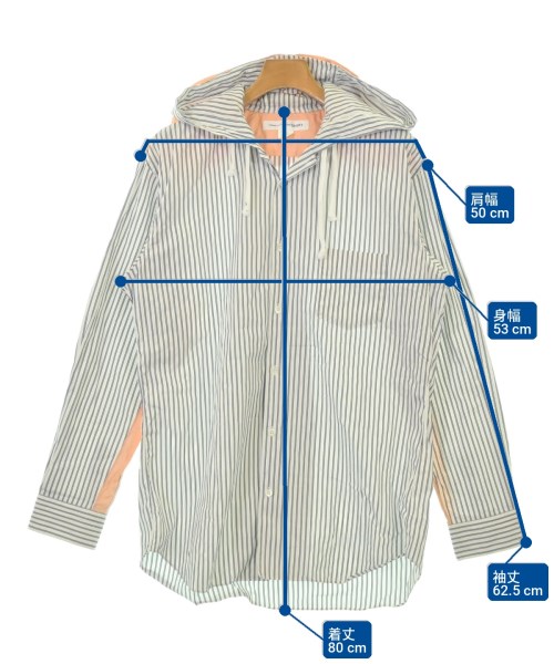 COMME des GARCONS SHIRT（コムデギャルソンシャツ）カジュアルシャツ 白 サイズ:L メンズ/2200713714029