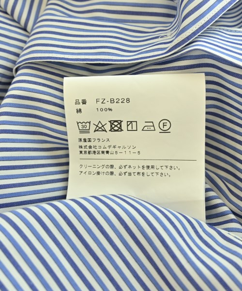 COMME des GARCONS SHIRT（コムデギャルソンシャツ）カジュアルシャツ 青 サイズ:XS メンズ/2200714323022