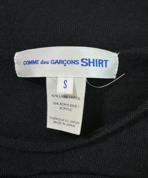 COMME des GARCONS SHIRT（コムデギャルソンシャツ）ニット・セーター 黒 サイズ:S メンズ/2200714317083