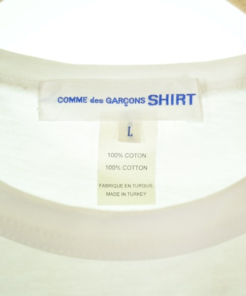 COMME des GARCONS SHIRT（コムデギャルソンシャツ）Tシャツ・カットソー 白 サイズ:L メンズ/2200715129012