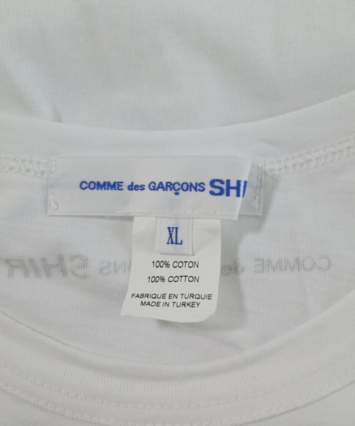 COMME des GARCONS SHIRT（コムデギャルソンシャツ）Tシャツ・カットソー 白 サイズ:XL メンズ/2200715258033