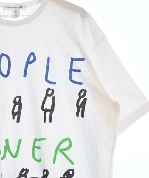COMME des GARCONS SHIRT（コムデギャルソンシャツ）Tシャツ・カットソー 白 サイズ:XL メンズ/2200715258033
