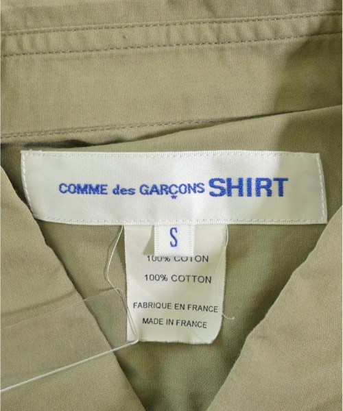 COMME des GARCONS SHIRT（コムデギャルソンシャツ）カジュアルシャツ カーキ サイズ:S メンズ/2200715296042
