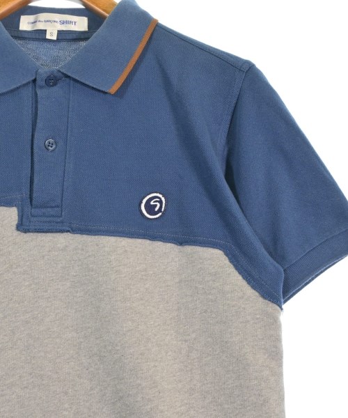 COMME des GARCONS SHIRT（コムデギャルソンシャツ）ポロシャツ 青 サイズ:S メンズ/2200715307021