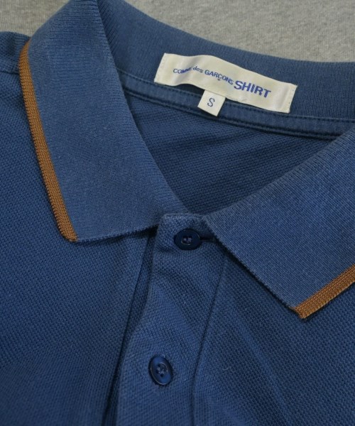 COMME des GARCONS SHIRT（コムデギャルソンシャツ）ポロシャツ 青 サイズ:S メンズ/2200715307021