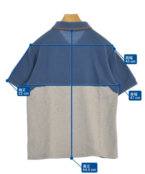 COMME des GARCONS SHIRT（コムデギャルソンシャツ）ポロシャツ 青 サイズ:S メンズ/2200715307021