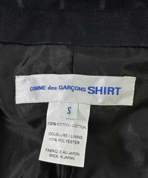 COMME des GARCONS SHIRT（コムデギャルソンシャツ）カジュアルジャケット 紺 サイズ:S メンズ/2200715520017