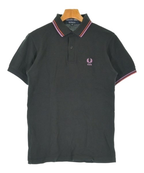 COMME des GARCONS SHIRT（コムデギャルソンシャツ）ポロシャツ 黒 サイズ:XS メンズ/2200712995115
