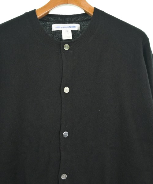 COMME des GARCONS SHIRT（コムデギャルソンシャツ）カーディガン 黒 サイズ:L メンズ/2200715946015