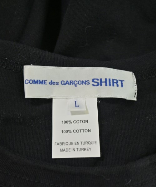 COMME des GARCONS SHIRT（コムデギャルソンシャツ）Tシャツ・カットソー 黒 サイズ:L メンズ/2200716080077
