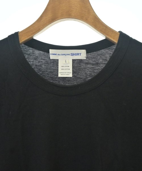 COMME des GARCONS SHIRT（コムデギャルソンシャツ）Tシャツ・カットソー 黒 サイズ:L メンズ/2200716080077
