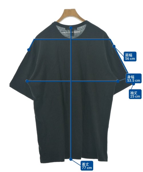 COMME des GARCONS SHIRT（コムデギャルソンシャツ）Tシャツ・カットソー 黒 サイズ:L メンズ/2200716080077