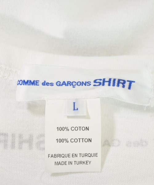 COMME des GARCONS SHIRT（コムデギャルソンシャツ）Tシャツ・カットソー 白 サイズ:L メンズ/2200716080084