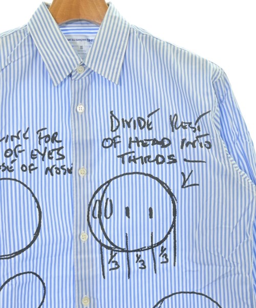 COMME des GARCONS SHIRT（コムデギャルソンシャツ）カジュアルシャツ 青 サイズ:XS メンズ/2200716495130