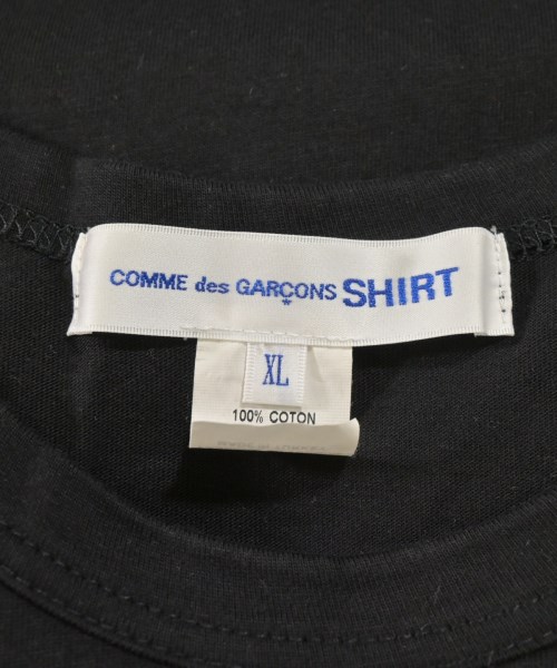 COMME des GARCONS SHIRT（コムデギャルソンシャツ）Tシャツ・カットソー 黒 サイズ:XL メンズ/2200716724032