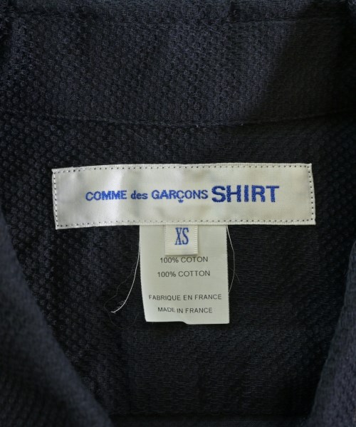 COMME des GARCONS SHIRT（コムデギャルソンシャツ）カジュアルシャツ 紺 サイズ:XS メンズ/2200716322283
