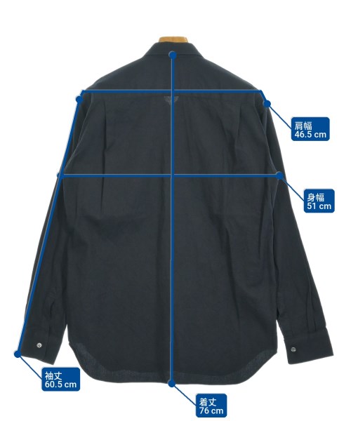 COMME des GARCONS SHIRT（コムデギャルソンシャツ）カジュアルシャツ 紺 サイズ:XS メンズ/2200716322283