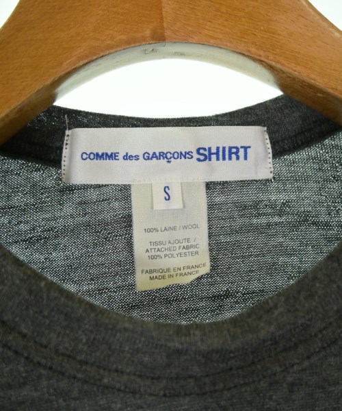 COMME des GARCONS SHIRT（コムデギャルソンシャツ）ニット・セーター グレー サイズ:S メンズ/2200716322290
