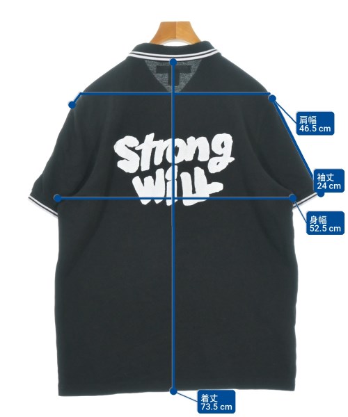 COMME des GARCONS SHIRT（コムデギャルソンシャツ）ポロシャツ 黒 サイズ:XL メンズ/2200705424059
