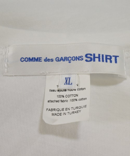 COMME des GARCONS SHIRT（コムデギャルソンシャツ）Tシャツ・カットソー 白 サイズ:XL メンズ/2200705424073