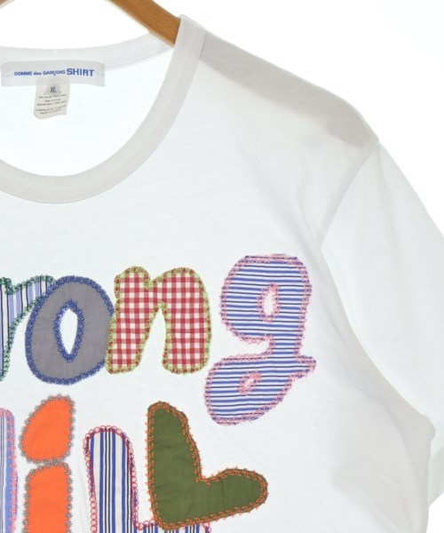 COMME des GARCONS SHIRT（コムデギャルソンシャツ）Tシャツ・カットソー 白 サイズ:XL メンズ/2200705424073