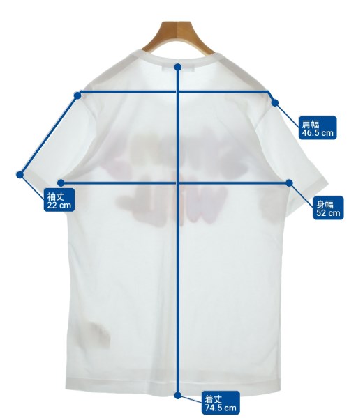 COMME des GARCONS SHIRT（コムデギャルソンシャツ）Tシャツ・カットソー 白 サイズ:XL メンズ/2200705424073